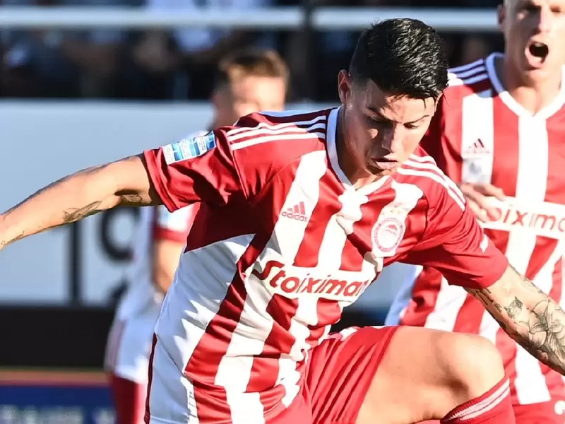 James Rodríguez en Olympiacos