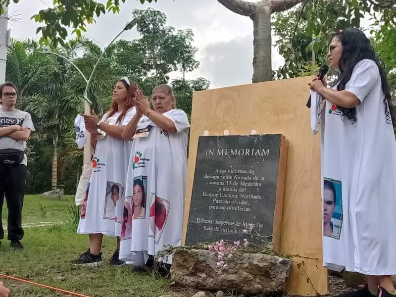 Víctimas conmemoraron 20 años de la operación Orión