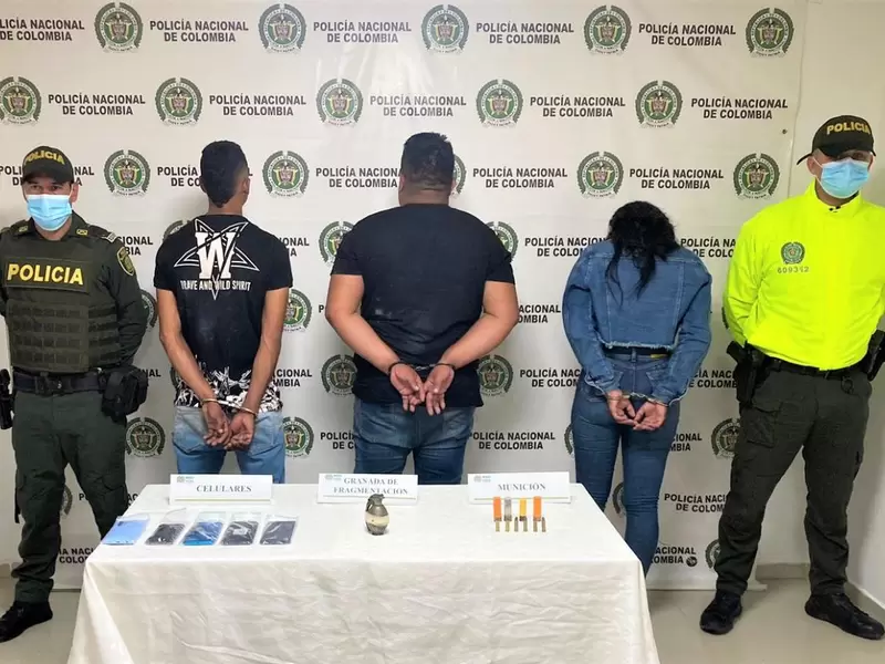 Capturas de presuntos integrantes de las Autodefensas Gaitanistas de Colombia en el sur de Bolívar