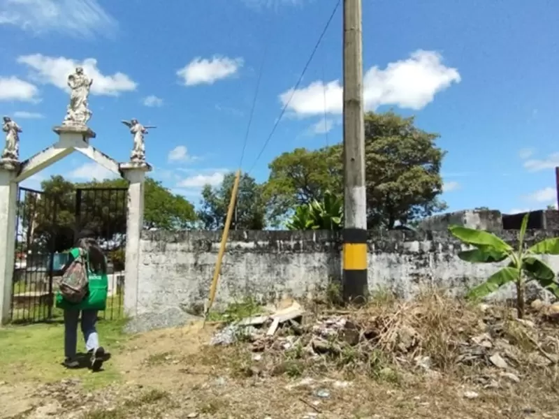 Censo en el cementerio veredal del Corregimiento de Puerto Bélgica, Cáceres