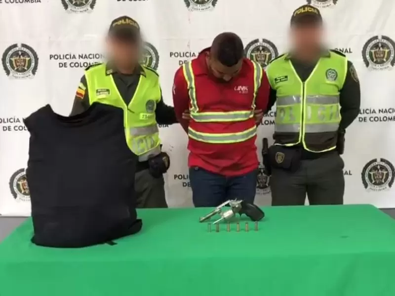 El aprehendido tiene anotaciones judiciales