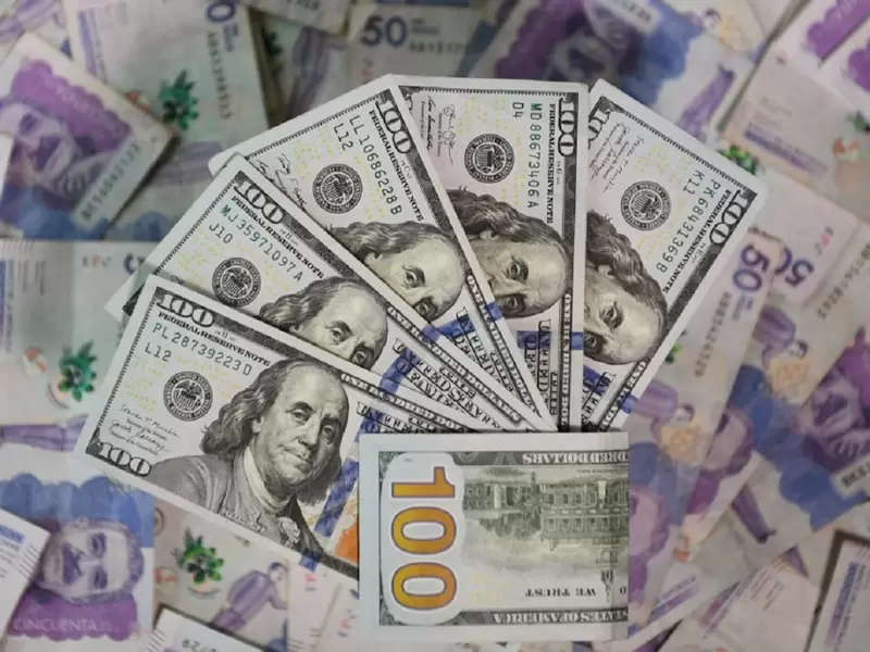 Cotización del dólar en Colombia