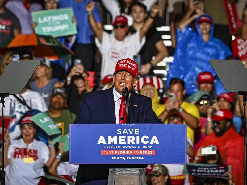 Donald Trump, líder de los Republicanos