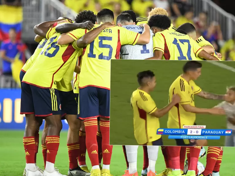 La Selección Colombia derrotó a Paraguay en el cierre de 2022