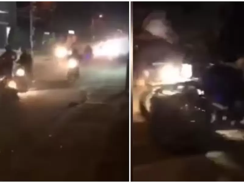 Accidentes durante caravanas de Halloween: la imprudencia al volante