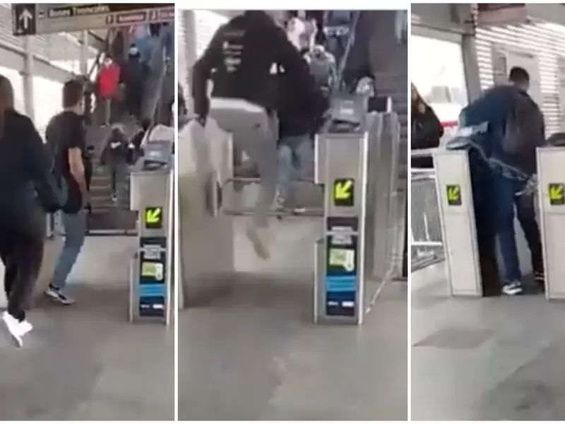 Colados en Transmilenio