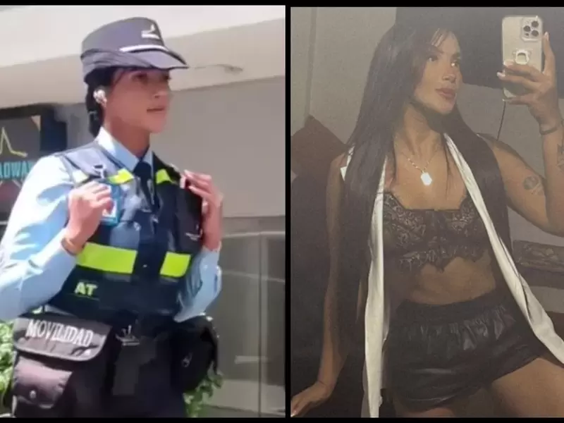 Daniela Gaviria, agente de tránsito más linda del mundo