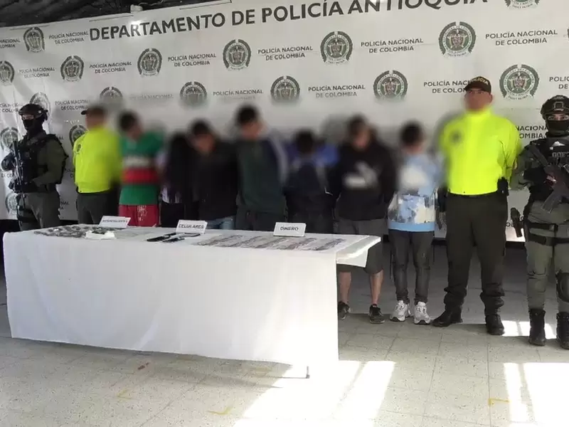 Redada contra el narcotráfico dejó 15 capturas en Antioquia