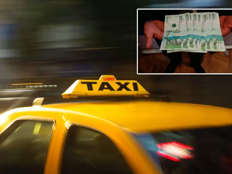 Cobraron $500.000 por limpiar un taxi Cobraron $500.000 por limpiar un taxi