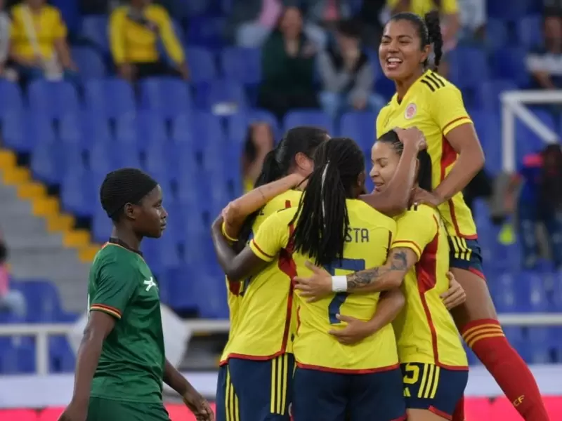 Colombia vs Zambia, amistoso femenino en Cali