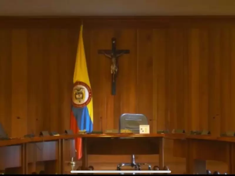 Cristo de Madera del Palacio de Justicia