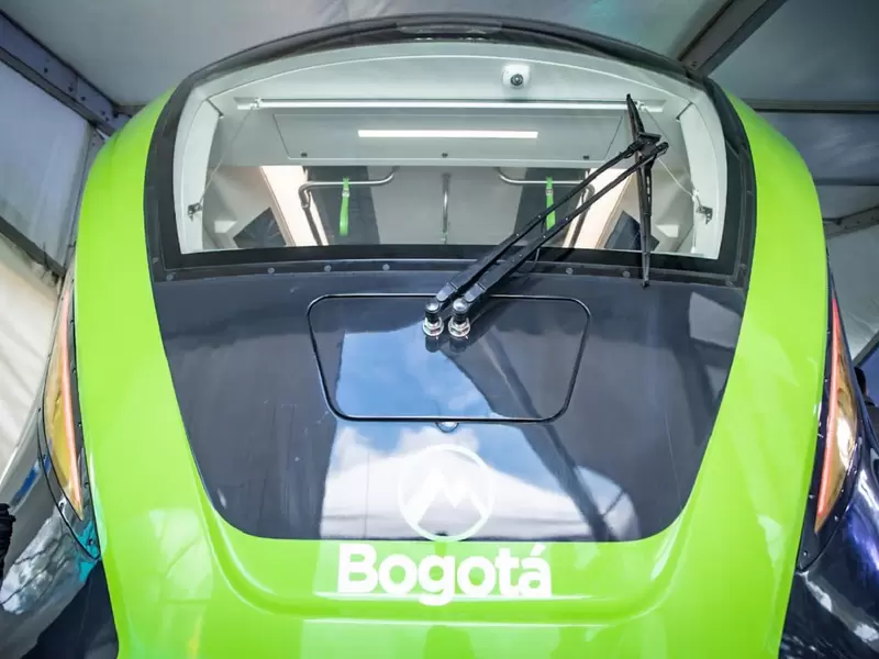Metro de Bogotá - primer vagón.