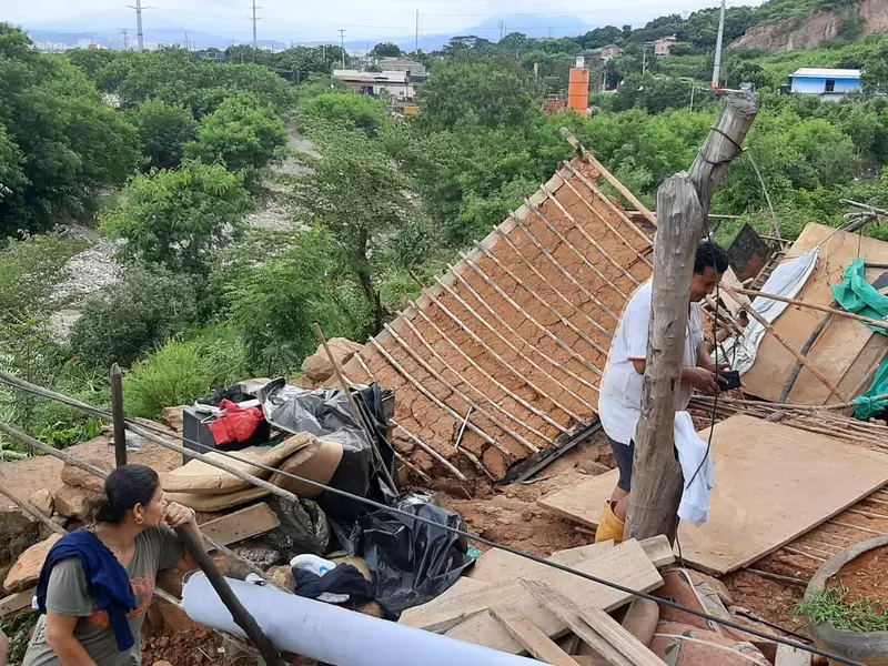 Viviendas Destruidas en Cúcuta