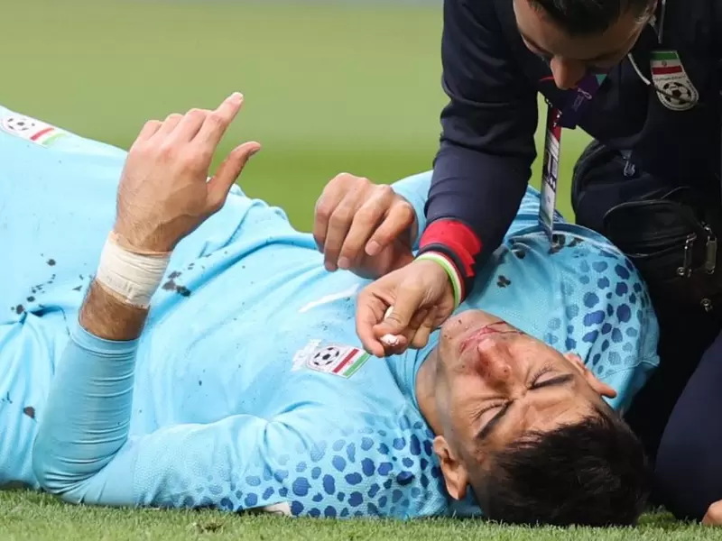 Arquero de la Selección de Irán, Alireza Beiranvand Arquero de la Selección de Irán, Alireza Beiranvand