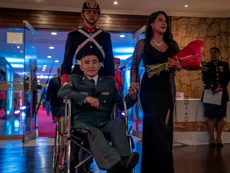 Jeison Silva, el soldado al que una cuchara le salvó la vida en combate