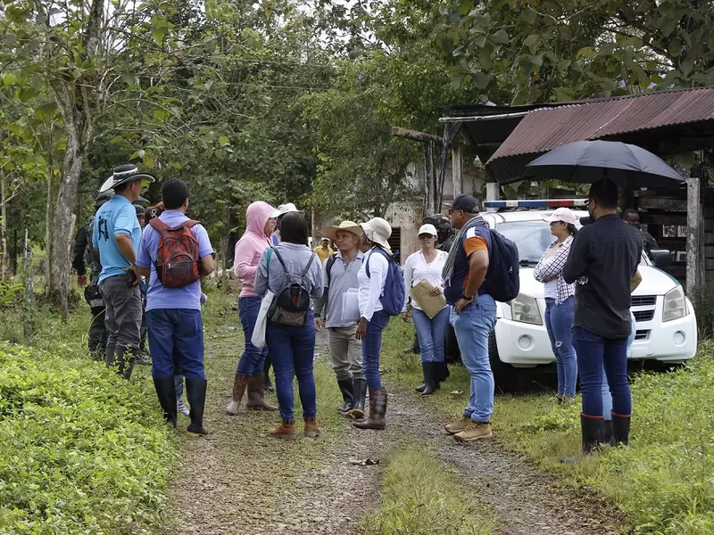 Predio que devolvieron en Mutatá, Antioquia