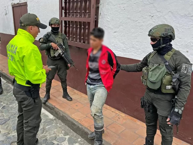 Captura del presunto responsable del asesinato de una joven en Andes, Antioquia