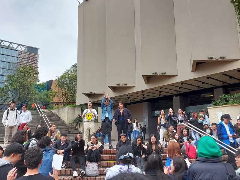 Protestas Universidad Javeriana