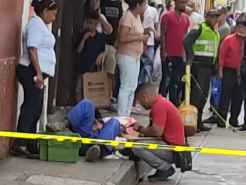Herido por caída de balcón en el Centro Histórico de Cartagena