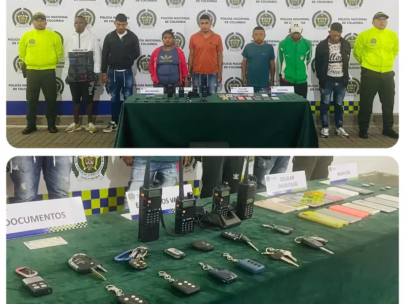Los culebreros tenían herramientas para vulnerar sistemas de seguridad de los vehículos.