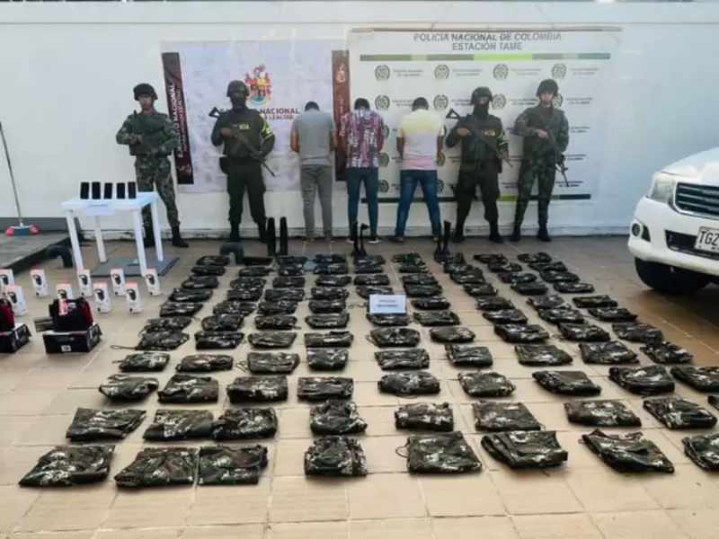 Arauca, Ejército, capturados, FARC