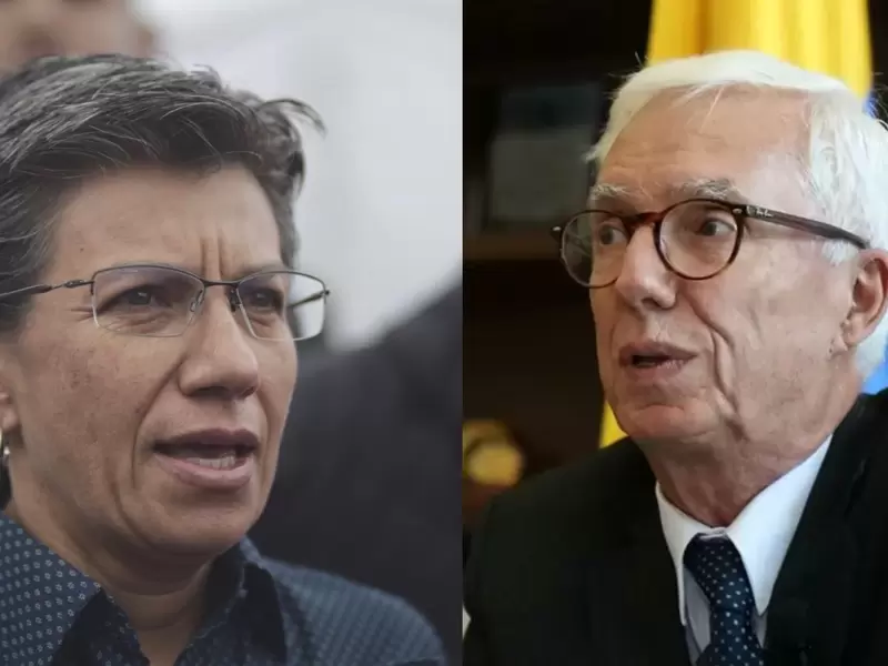 Jorge Enrique Robledo y Claudia López
