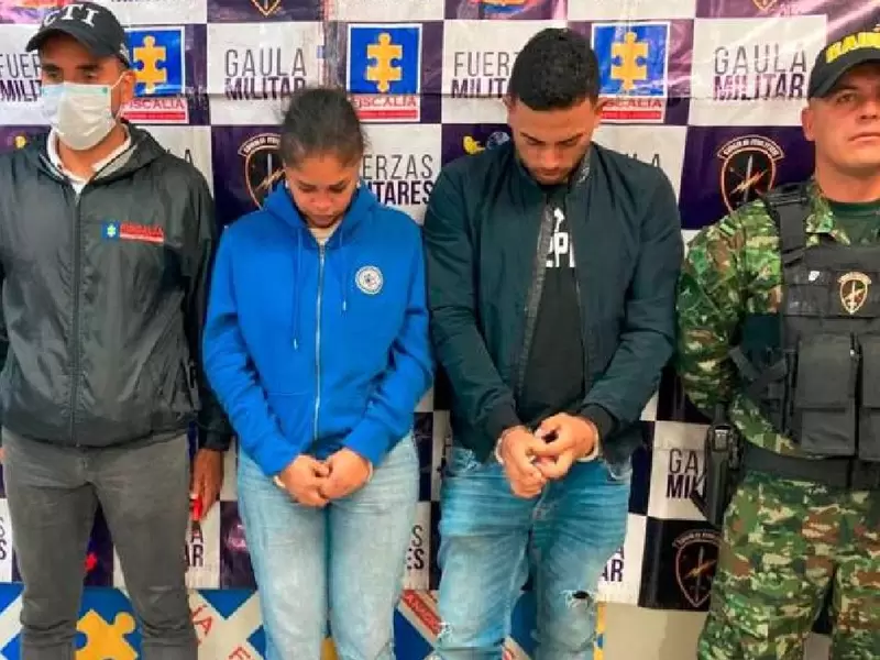 Pareja de apartamenteros fue capturadaq