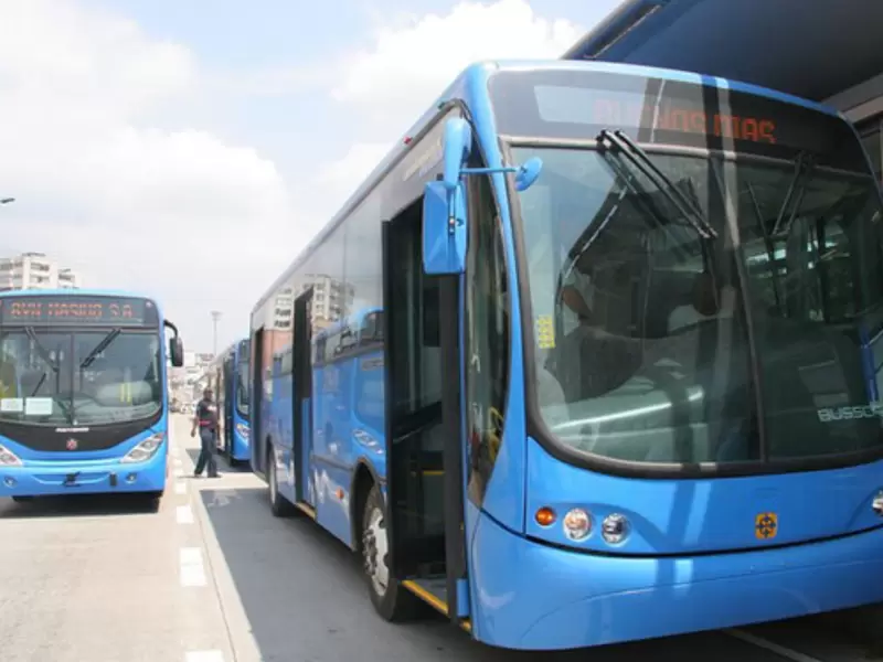 Buses mío en Cali