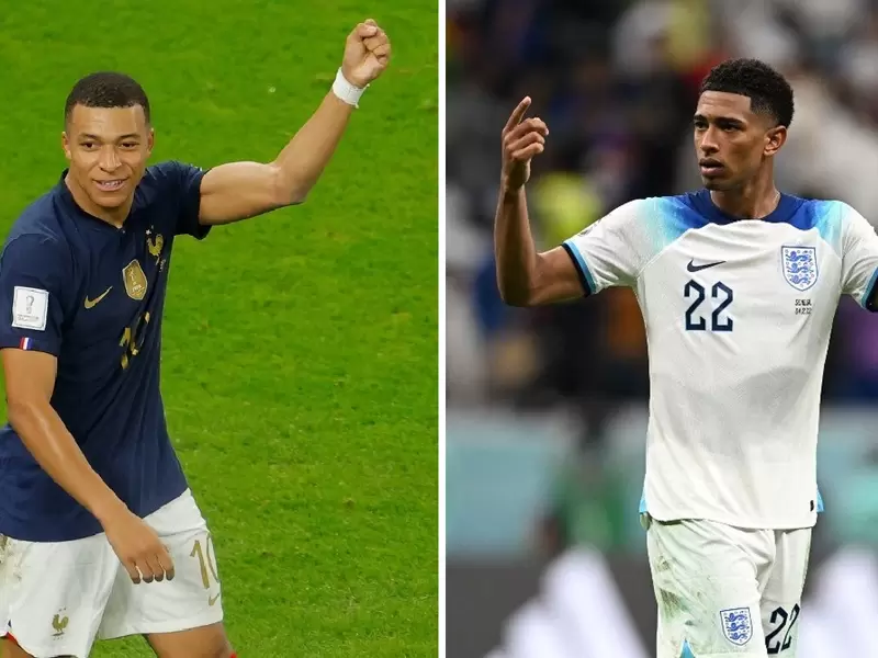 Kylian Mbappé y Jude Bellingham