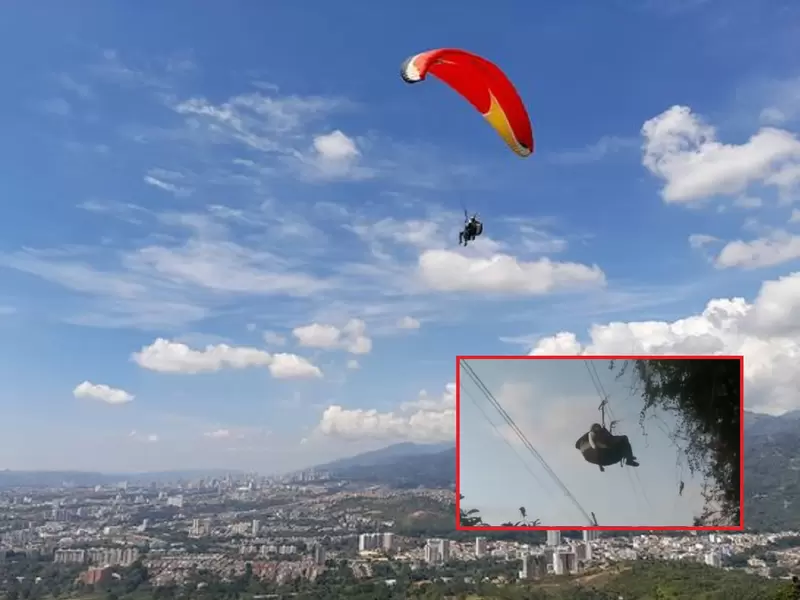 El voladero Las Águilas es uno de los más utilizados por los parapentistas.