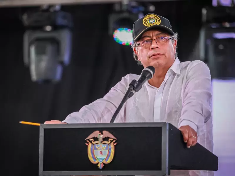 Presidente, Gustavo Petro.