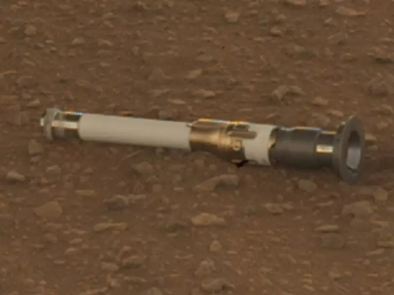 Objeto hallado en Marte por el Perseverance Rover de la NASA Objeto hallado en Marte por el Perseverance Rover de la NASA