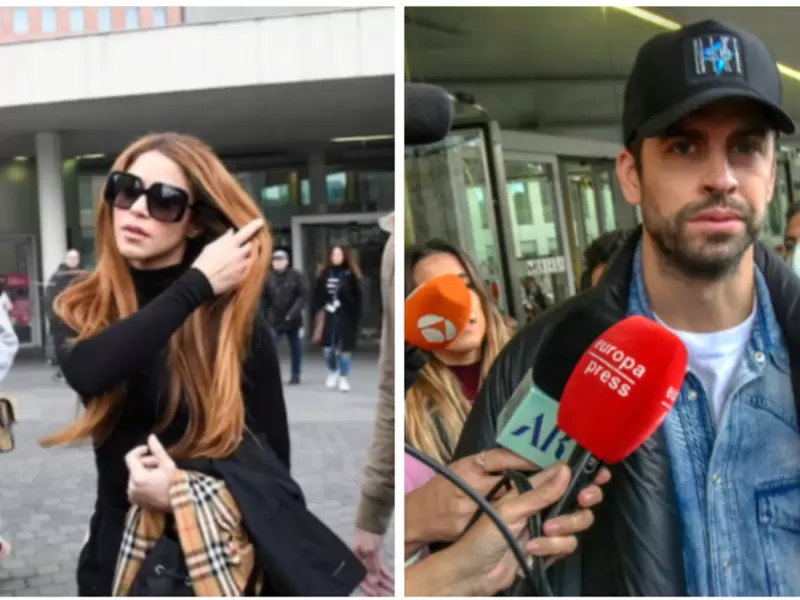 Shakira y Piqué firman acuerdo Shakira y Piqué firman acuerdo