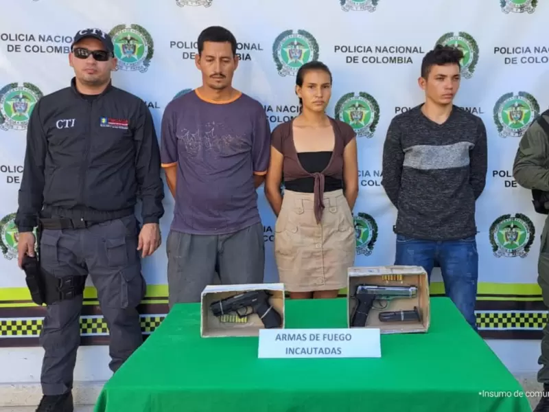 Personas quienes estarían involucradas en el secuestro del menor.