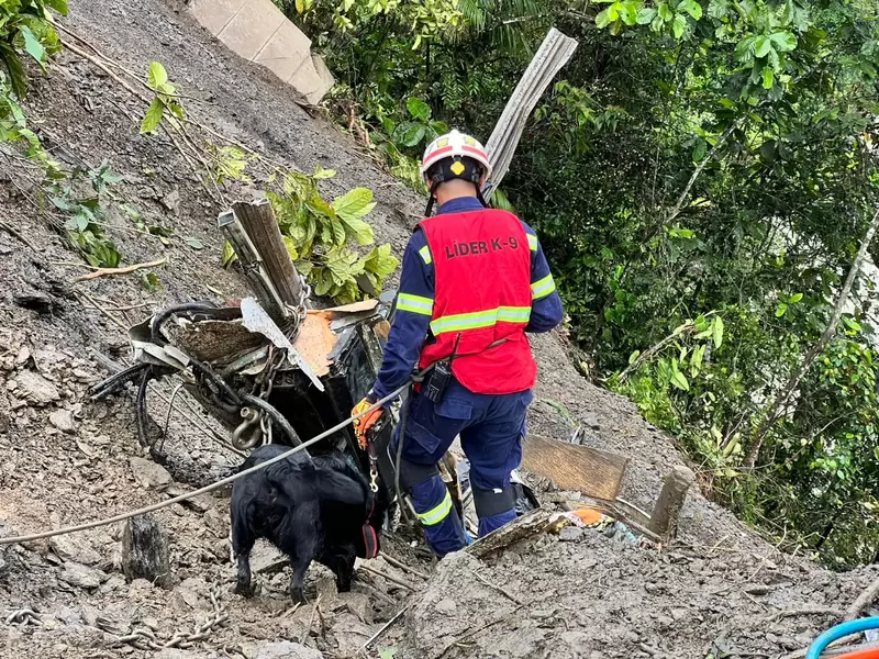 Deslizamiento de tierra Risaralda - Chocó