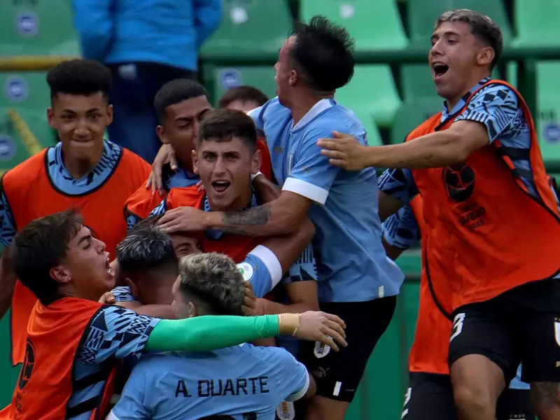Uruguay vs Venezuela; Sudamericano sub 20
