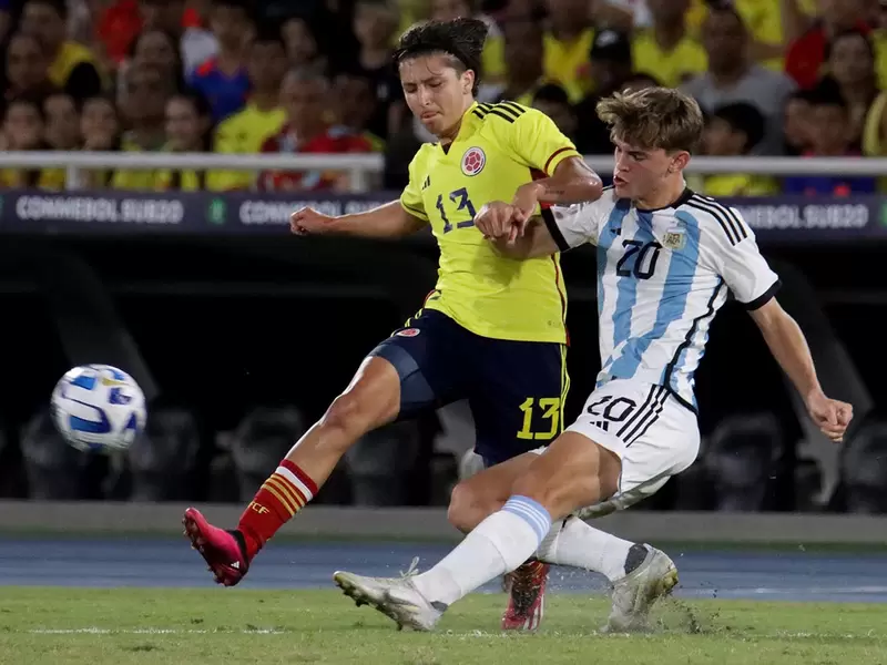 Colombia vs Argentina, Sudamericano Sub 20