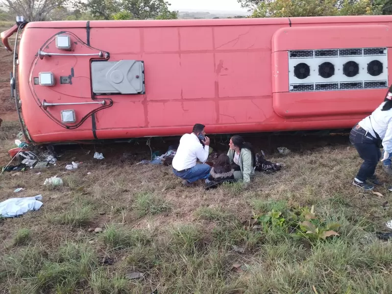 Accidente de bus La Macarena en el Meta.