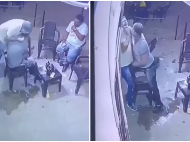 Golpean a hombre por no dejarse echar harina en precarnavales de Barranquilla