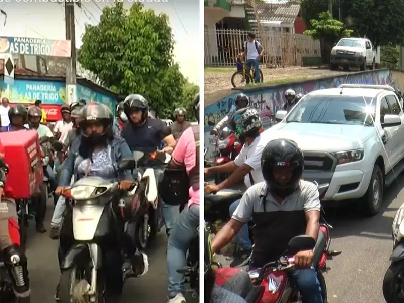 Bloqueos en Barrancabermeja