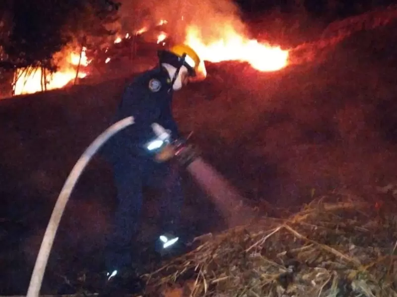 Incendios forestales en Santander