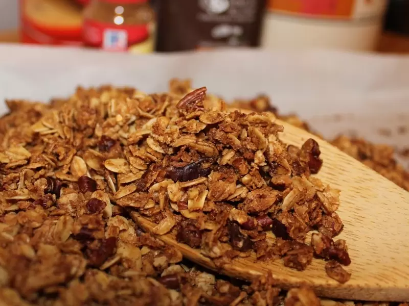 Cereales, barra de cereal, granola
