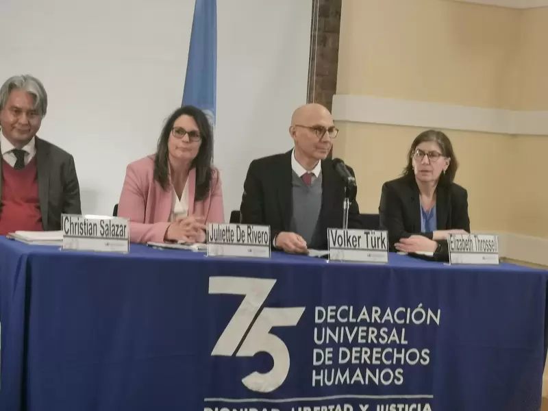 El diplomático destacó que el gobierno tenga la visión de lograr la paz con todas las organizaciones