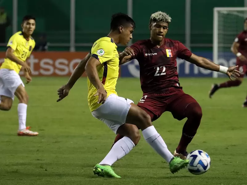 Venezuela vs Ecuador - Sudamericano sub 20