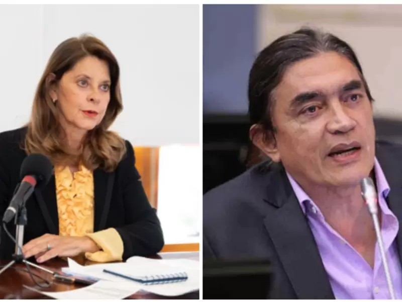 Marta Lucía Ramírez y Gustavo Bolívar Marta Lucía Ramírez y Gustavo Bolívar