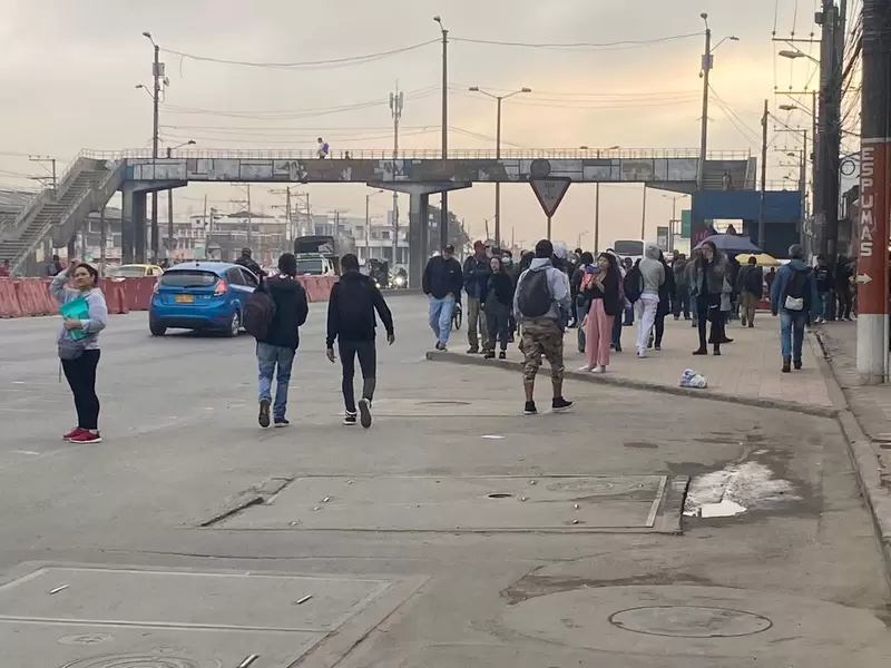 Paro de transportadores de Soacha