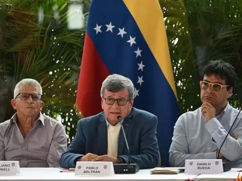 Delegación negociadora del ELN.