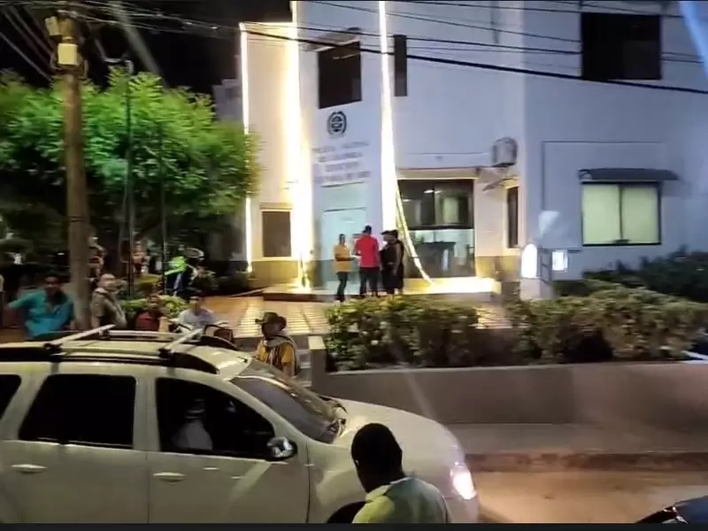 Estación de policía en Ciénaga de Oro Córdoba