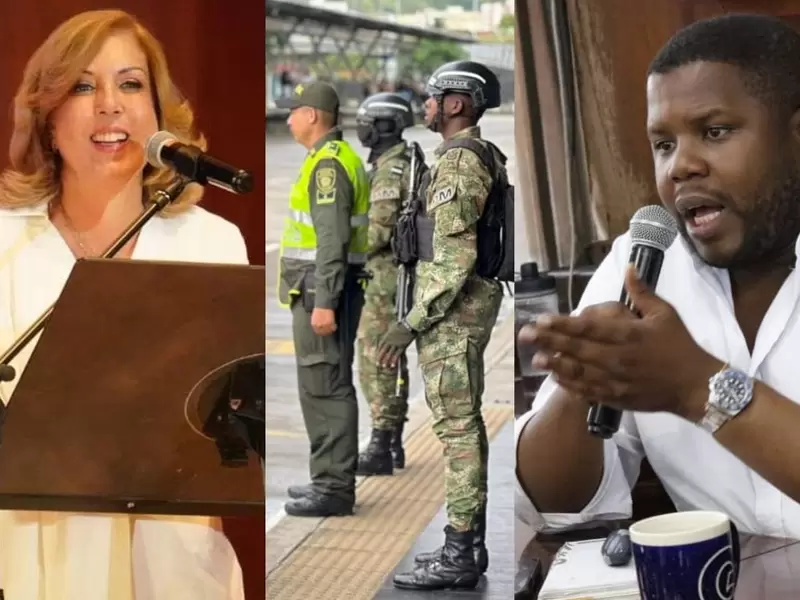 Pelea por seguridad Cali