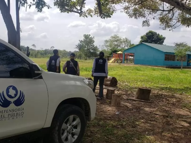 Defensoría del Pueblo visita zonas afectadas por el conflicto armado en Arauca